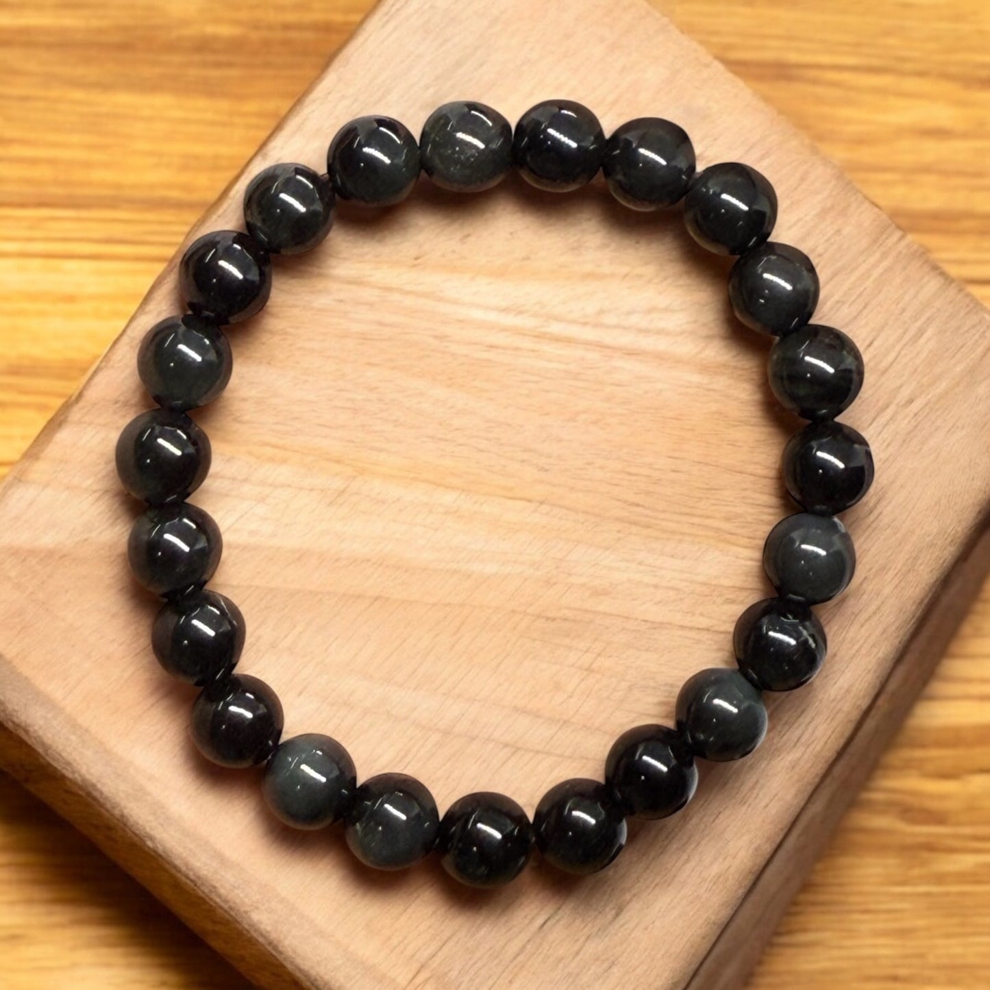 Black Obsidian Bracelet