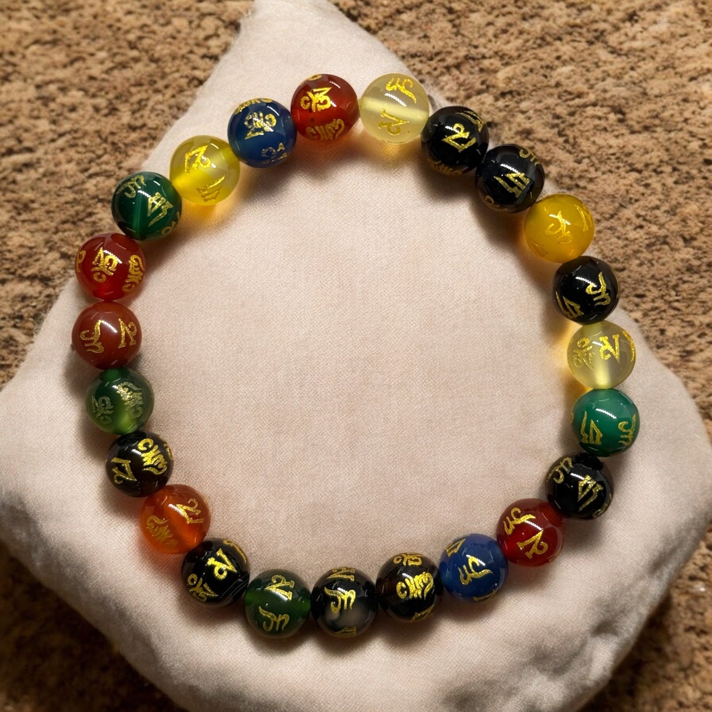 Nepalese Om Mani Bracelet