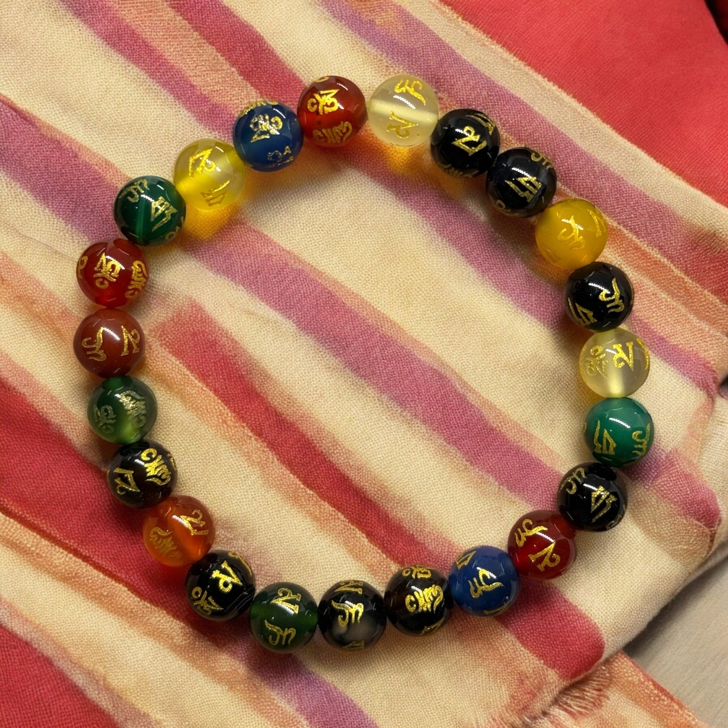 Nepalese Om Mani Bracelet