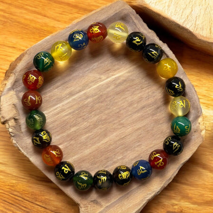 Nepalese Om Mani Bracelet