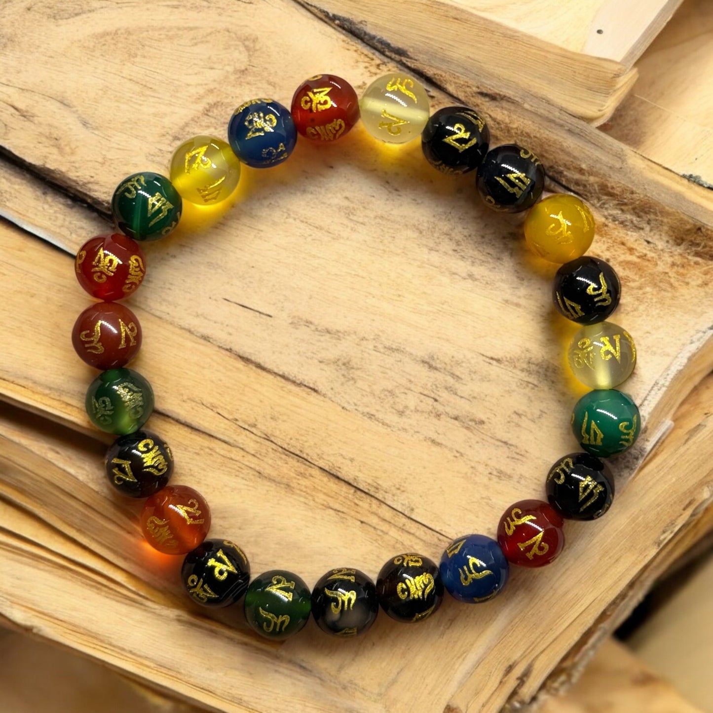 Nepalese Om Mani Bracelet