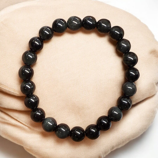 Black Obsidian Bracelet